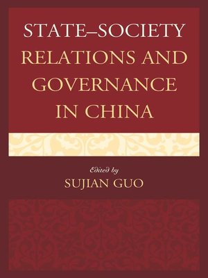 cover image of State–Society Relations and Governance in China